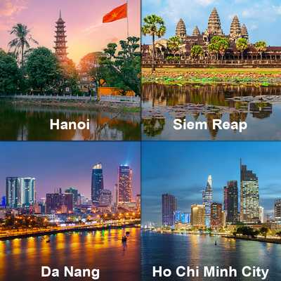 12 Nights Cambodia & Vietnam Luxury Holiday Packages - World Holiday Vibes