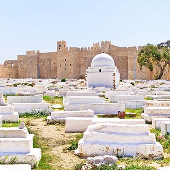 Cemetery in Monastir, Tunisia  - Good Vibes Only