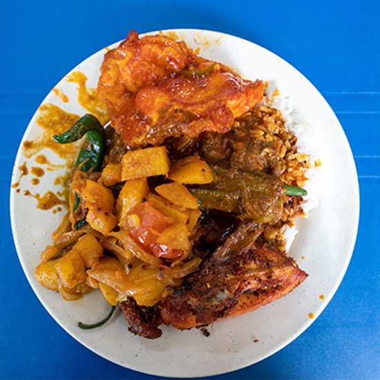 Nasi Kandar, best cuisines in Penang - World Holiday Vibes