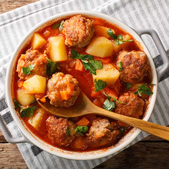 Meatball Stew - Best foods in Quebec City - Good Vibes Only