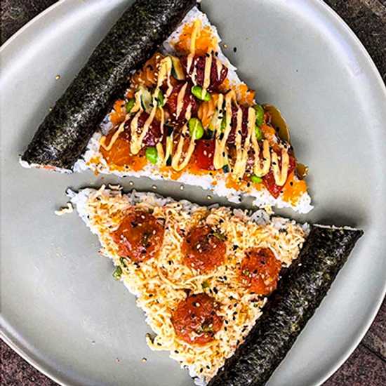 Sushi Pizza in Toronto - Good Vibes Only
