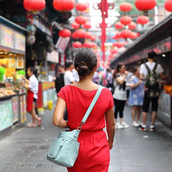 Wangfujing Shopping Street in Beijing - World Holiday Vibes, Good Vibes Only