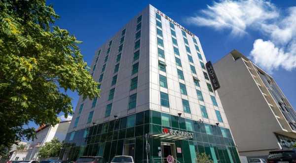 Exterior of CH Bucharest, a 4-star hotel in central Bucharest